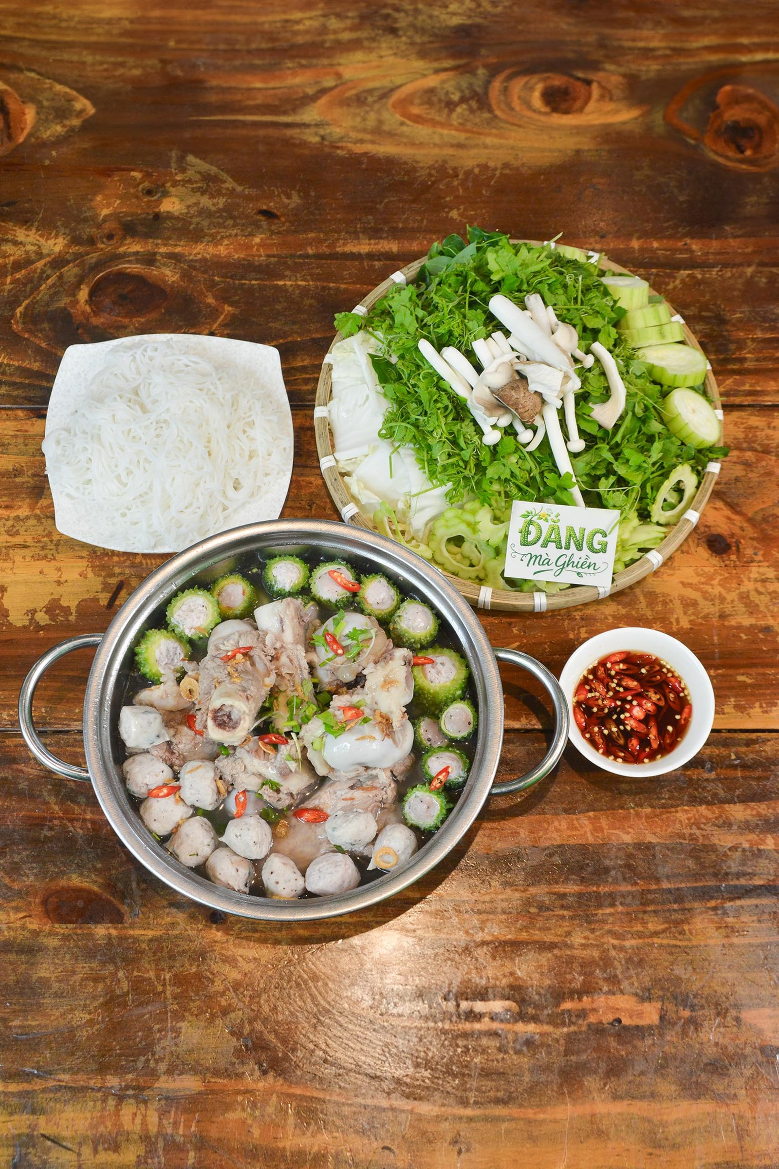 KHỔ QUA RỪNG CÁ THÁC LÁC + XÍ QUÁCH